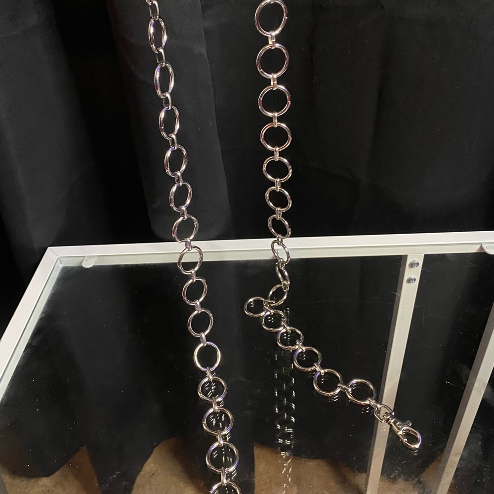 Silver Hoop Belt - Picture 2 of 2